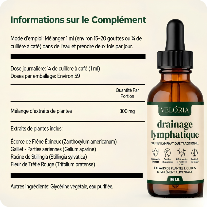 DRAINANT LYMPHATIQUE